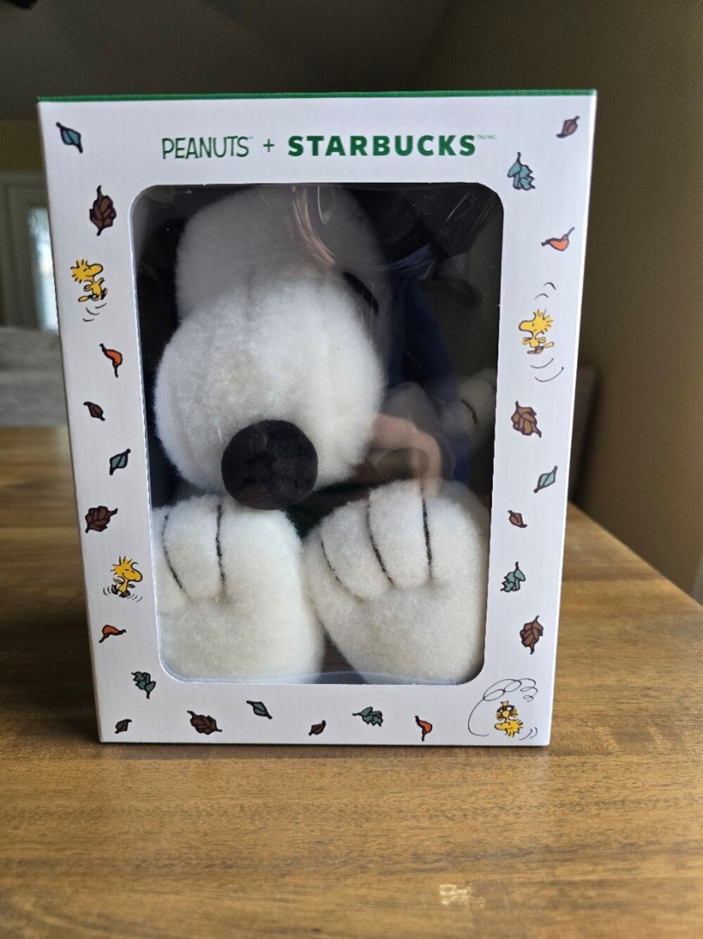 Starbucks x Peanuts Snoopy Plush 2026 Brand NEW